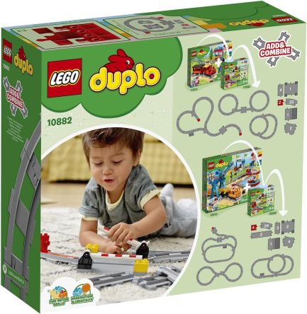 LEGO® DUPLO®: Train Tracks Σιδηροδρομικές Τροχιές (10882) - Image 7