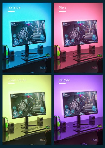 BASEUS LED Καλωδιοταινία DGKU-01, RGB, 1.5m (DGKU-01) - Image 6