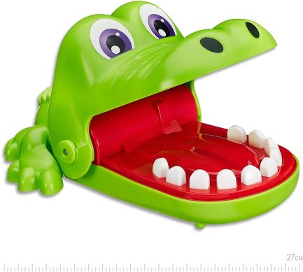 Παιχνιδολαμπάδα Hasbro Crocodile Dentist Κροκοδειλοδοντάκιας - Επιτραπέζιο (Greek) (E4898) - Image 2