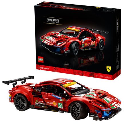 LEGO® Technic Ferrari 488 GTE “AF Corse #51” (42125) (1684 Pieces) - Image 2