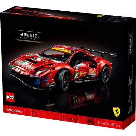 LEGO® Technic Ferrari 488 GTE “AF Corse #51” (42125) (1684 Pieces) - Image 5