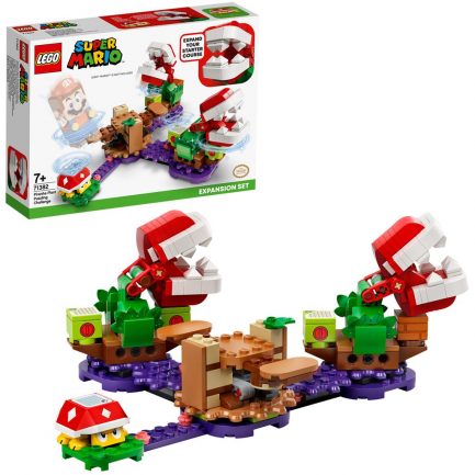 LEGO® Super Mario™ Πίστα Επέκτασης Αινιγματική Πρόκληση Των Φυτών Πιράνχας (71382) - Image 2