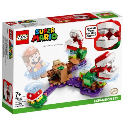LEGO® Super Mario™ Πίστα Επέκτασης Αινιγματική Πρόκληση Των Φυτών Πιράνχας (71382) - Image 4
