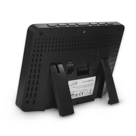 Life Weather Station Continental Quad Display Μετεωρολογικός σταθμός με 3 ασύρματους εξωτερικούς αισθητήρες, έγχρωμη οθόνη LCD 5.9" και ρολόι / ξυπνητήρι. - Image 3