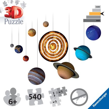 Puzzle Ravensburger Planetary Solar System 522pcs (11668) - Image 4