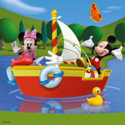 Disney: Όλοι Αγαπούν τον Μίκυ 3x49pcs Ravensburger (09247) - Image 4