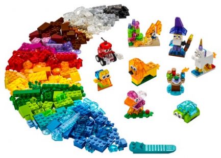 LEGO® Classic: Creative Transparent Bricks - Δημιουργικά Διαφανή Τουβλάκια  (11013) - Image 2