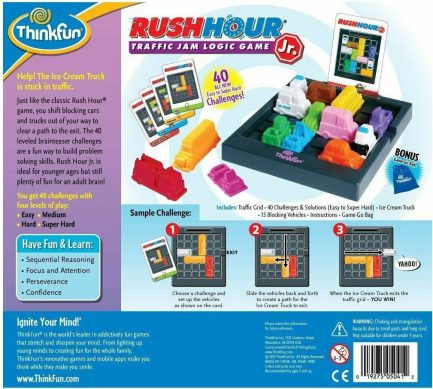 Think Fun Παιχνίδι Λογικής Rush Hour® Jr. (005041) - Image 3