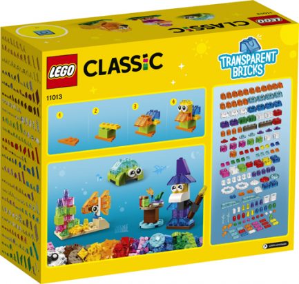 LEGO® Classic: Creative Transparent Bricks - Δημιουργικά Διαφανή Τουβλάκια  (11013) - Image 4