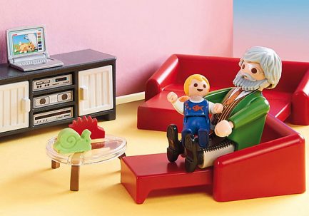 Playmobil Dollhouse: Σαλόνι Κουκλόσπιτου (70207) - Image 4