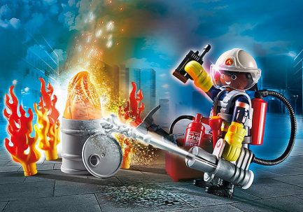 Playmobil City Action: Gift Set "Πυροσβέστης με αντλία νερού" (70291) - Image 2