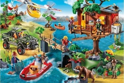 Παζλ Playmobil Δεντρόσπιτο (με Φιγούρα) 150pcs (56164) Schmidt Spiele - Image 2