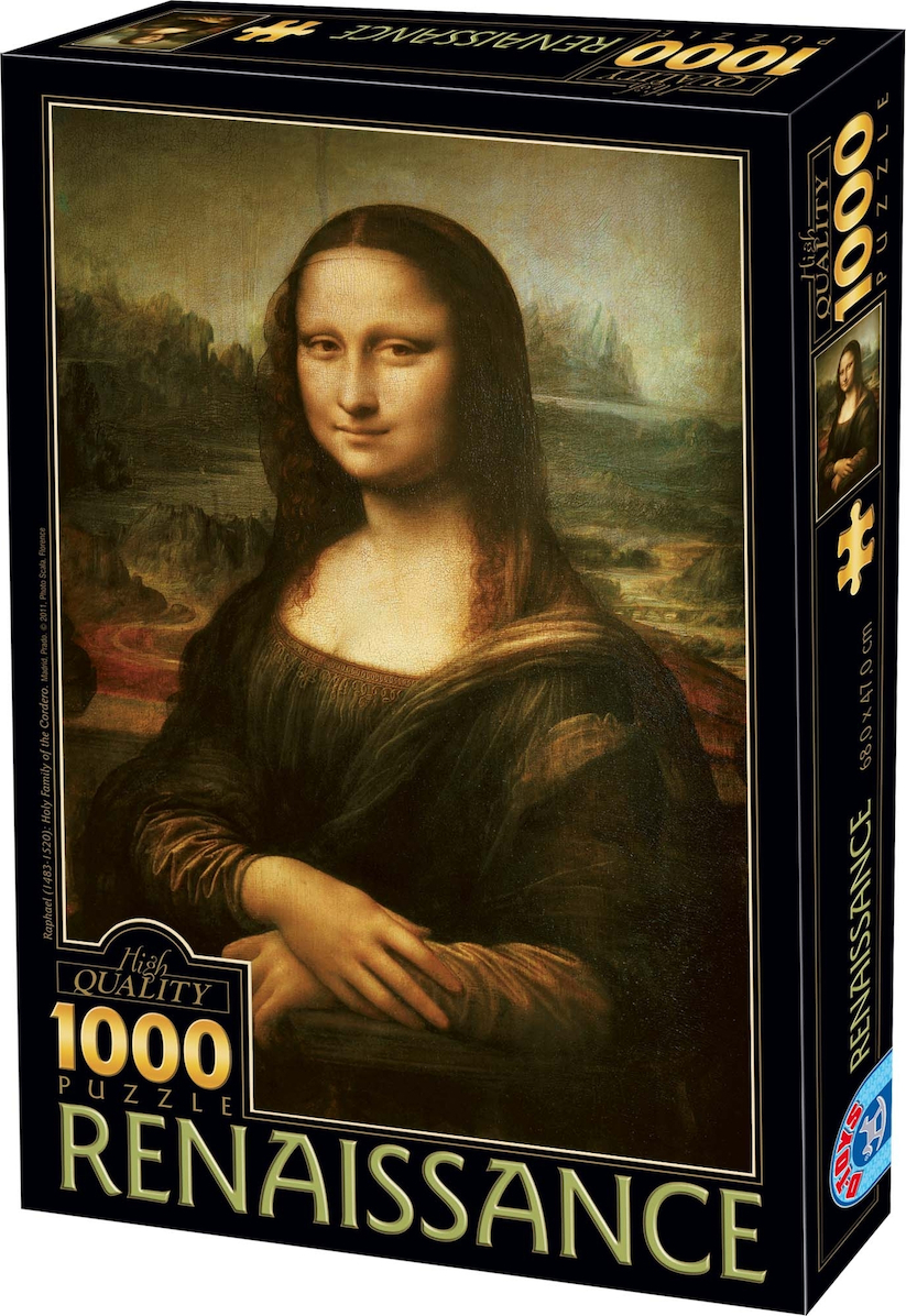 Πάζλ Leonardo Da Vinci Mona Lisa 2D 1000pcs (72689DA01)