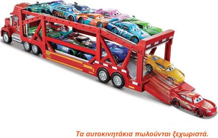 Mattel Disney Cars -Mattel Cars Mack Hauler Μακ το Φορτηγό Εκτοξευτής (FPX96) - Image 4