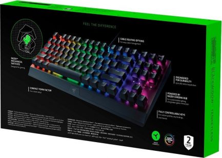 Razer Blackwidow V3 TKL Mechanical Gaming Keyboard GR Layout (RZ03-03491100-R3P1) - Image 3