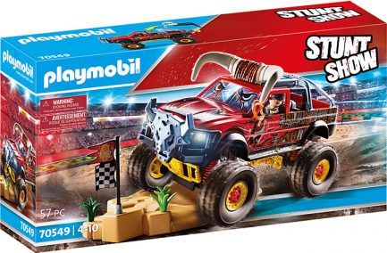 Playmobil Stunt Show: Τέρας-Φορτηγό με Κέρατα (70549) - Image 3