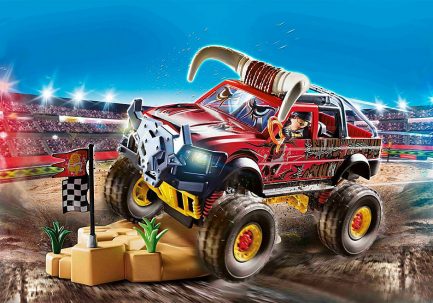 Playmobil Stunt Show: Τέρας-Φορτηγό με Κέρατα (70549) - Image 5