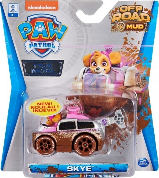 Spin Master Paw Patrol: Μεταλλικά Οχήματα Off Road Mud - Skye True Metal Vehicle (20133197)