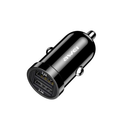 Awei C-826 Dual Car Charger- Φορτιστής Αναπτήρα Αυτοκινήτου 2xUSB - Image 3