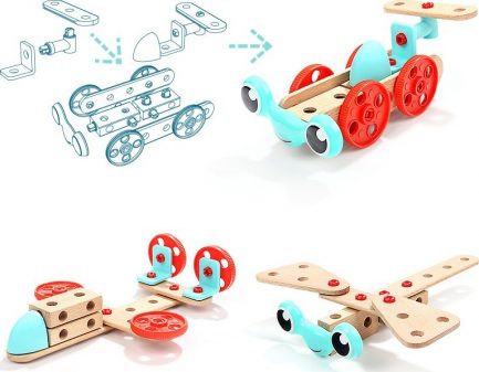 Παιχνιδολαμπάδα TopBright Take-along Tool Kit Toy - Ξύλινη Εργαλειοθήκη Δραστηριοτήτων (120390) - Image 6