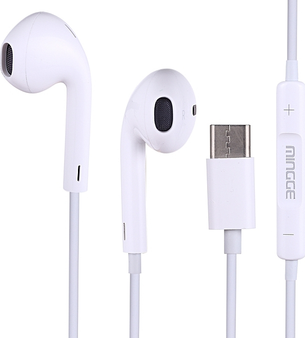 Ακουστικά Handsfree Mingge M25 Type C Λευκό