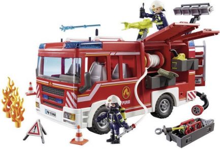 Παιχνιδολαμπάδα Playmobil City Action: Πυροσβεστικό Όχημα (9464) - Image 2