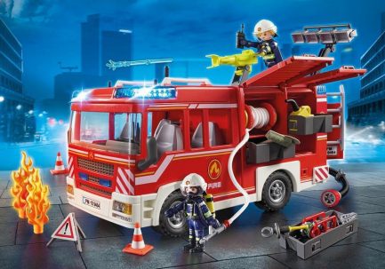 Παιχνιδολαμπάδα Playmobil City Action: Πυροσβεστικό Όχημα (9464) - Image 4