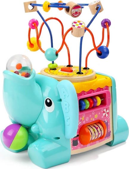 TopBright Elephant Activity Cube 5 in 1 - Κύβος Δραστηριοτήτων Ελέφαντας (120384) - Image 8
