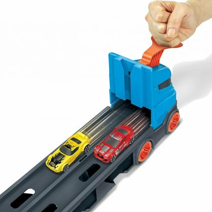 Παιχνιδολαμπάδα Mattel Hot Wheels Νταλίκα Πίστα 2 σε 1 (GVG37) - Image 4