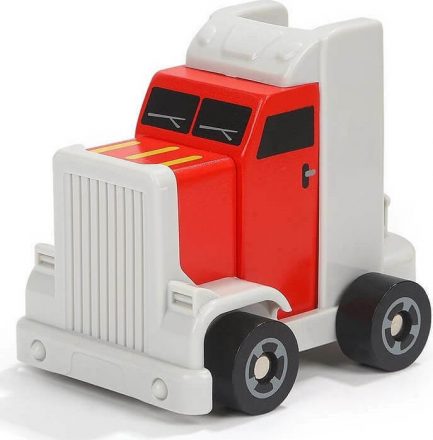TopBright Wooden Motor Truck - Νταλίκα Μεταφοράς Αυτοκινήτων (120327) - Image 4