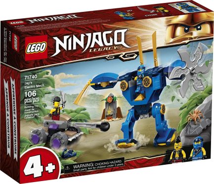 LEGO® NINJAGO®: Jay's Electro Mech-Ηλεκτρο-ρομπότ Του Τζέι  (71740) - Image 4