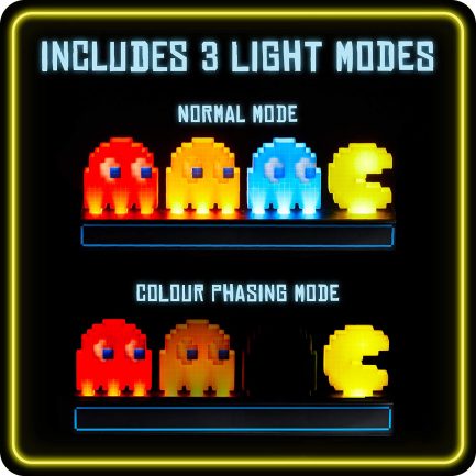 Paladone Παιδικό Διακοσμητικό Φωτιστικό Pac Man and Ghosts (PP7097PMV2) - Image 2