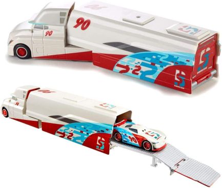 Mattel Disney Pixar: Cars - Ponchy Wipeout Hauler (GGF35) - Image 2