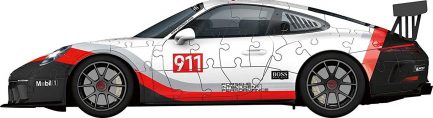 Ravensburger 3D Puzzle 108 τεμ. Porsche GT3 Cup (11147) - Image 3