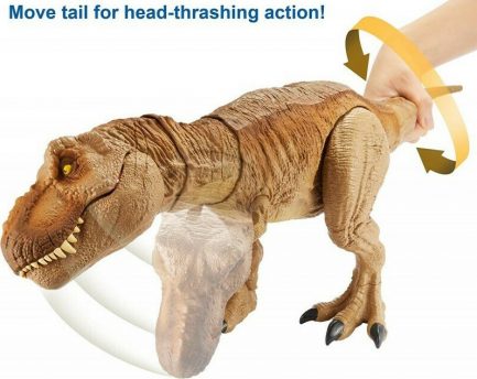 Jurassic World Epic Roarin Tyrannosaurus Rex GJT60 για 3+ Ετών Mattel - Image 4