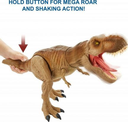 Jurassic World Epic Roarin Tyrannosaurus Rex GJT60 για 3+ Ετών Mattel - Image 5