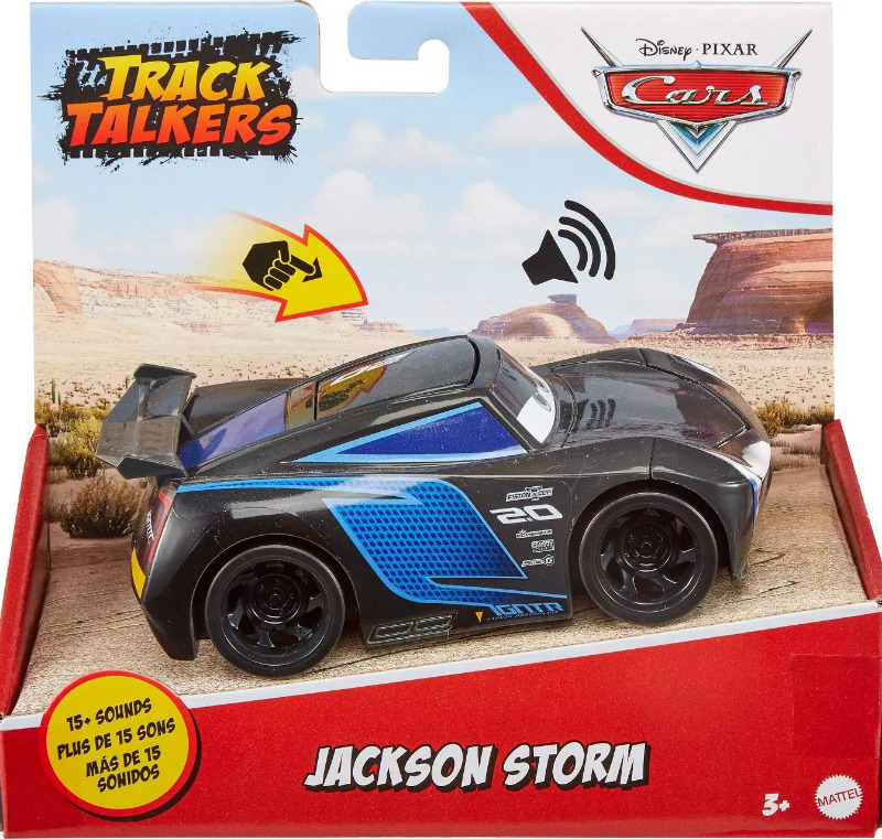 Mattel Disney Cars: Track Talkers Οχήματα με Ήχους - Jackson Storm (GXT30