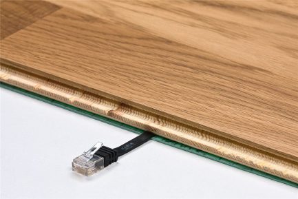 GOOBAY καλώδιο U/UTP CAT6, flat, AWG 32/7, copper, 10m, μαύρο (95381) - Image 3
