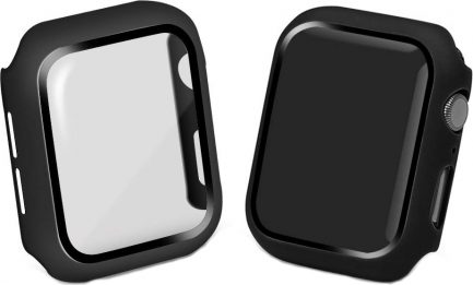 360 Θήκη Ρολογιού με Tempered Glass Μαύρο (Apple Watch 44mm) - Image 2