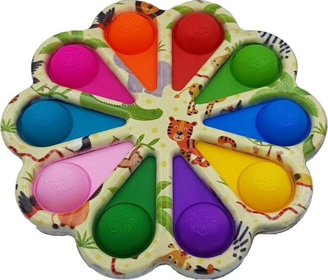 Pop it Fidget Simple Dimple Αγχολυτικό Παιχνίδι Μεγάλη Παλέτα Σχεδίων