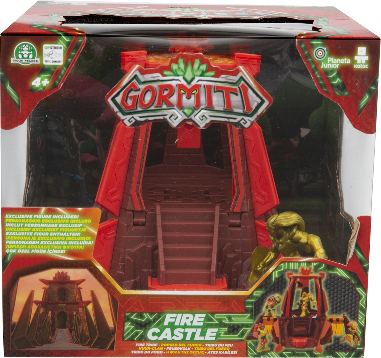 Giochi Preziosi Gormiti: Fire Tribe - Fire Castle Mini Playset (Κάστρο της Φωτιάς) (GRE07000) (8056379082484)