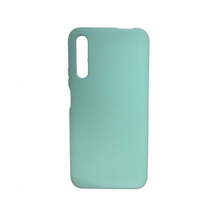 Huawei P Smart Pro - Silky and Soft-touch finish Silicone Cover light Green (oem) - Image 2