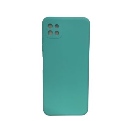 Samsung Galaxy A22 5G - Slim Liquid Silicone Gel Rubber Case Soft Touch Back Cover matte Mint (oem) - Image 2