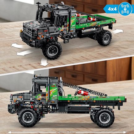 LEGO® Technic:  4x4 Mercedes-Benz Zetros Trial Truck Toy, RC Car, App-controlled Motor Vehicles Series (42129) - Image 7