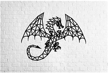 EWA Eco Wood Art 3D Ξύλινο Παζλ για Διακόσμηση – Dragon - Wall Decal, DIY Kit for Self-Assembly, No Glue Required (4815123000914) 344 pieces - Image 2