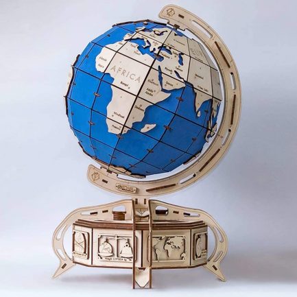 EWA Eco-Wood-Art The Globe of the Globe Blue (4815123000396) 852738_DE - Image 3
