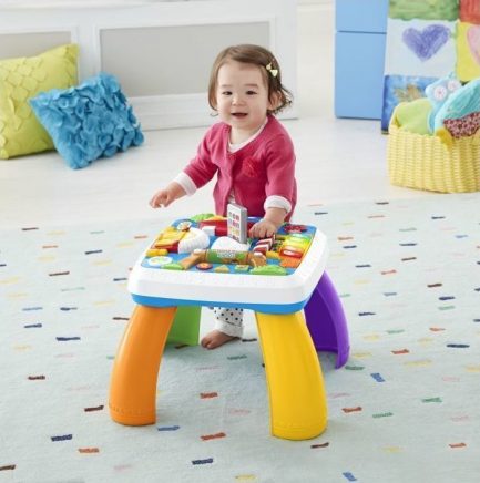 Παιχνιδολαμπάδα Fisher Price Laugh & Learn Εκπαιδευτικό Τραπέζι Ελληνικά & Αγγλικά (DRH43) - Image 2