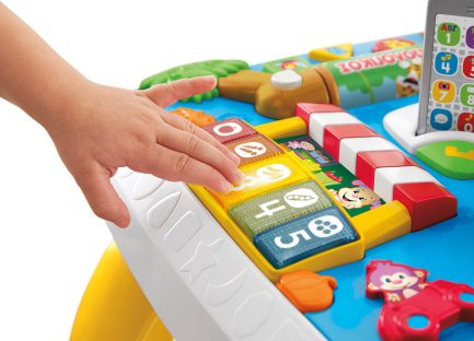 Παιχνιδολαμπάδα Fisher Price Laugh & Learn Εκπαιδευτικό Τραπέζι Ελληνικά & Αγγλικά (DRH43) - Image 3