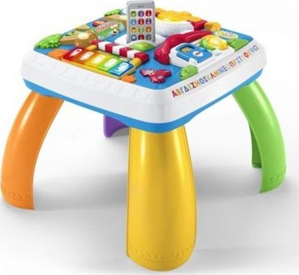 Παιχνιδολαμπάδα Fisher Price Laugh & Learn Εκπαιδευτικό Τραπέζι Ελληνικά & Αγγλικά (DRH43) - Image 4