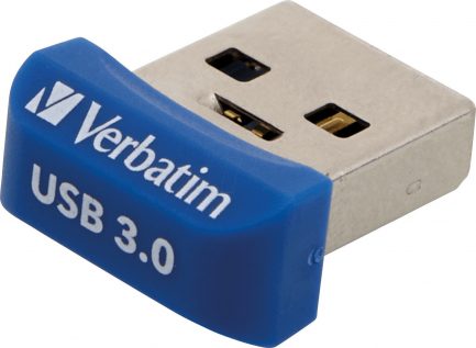 Verbatim Store 'n' Stay Nano 32GB USB 3.0 (3.1 Gen 1) USB Type-A connector Blue USB flash drive (98710) - Image 3